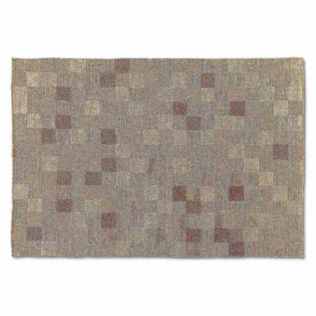 Baxton Studio Barbon Modern and Contemporary Ivory and Beige Handwoven PET Yarn Indoor and Outdoor Area Rug 187-11857-Zoro